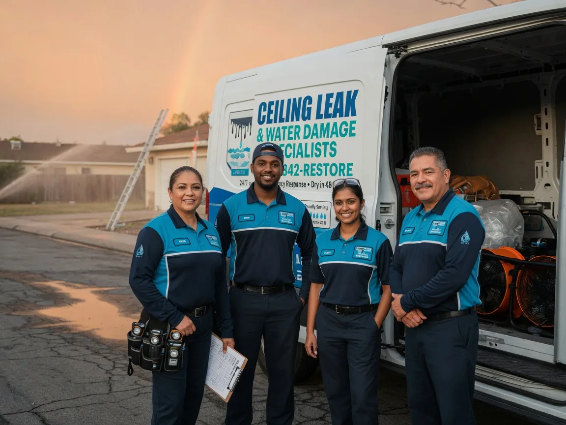 Ceiling Leak Cleanup company in Lumber Bridge, NC